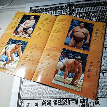 Amazon.co.jp: 令和5年 東京両国国技館 大相撲番付表 写真冊子